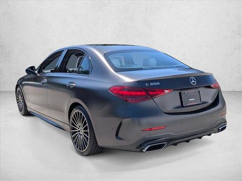 Certified 2025 Mercedes-Benz C 300 Sedan w/ AMG Line w/ Night Package image 8