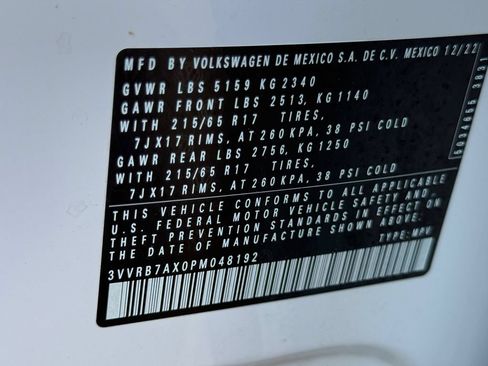 Used 2023 Volkswagen Tiguan S w/ Driver Assistance Package FWD image 27