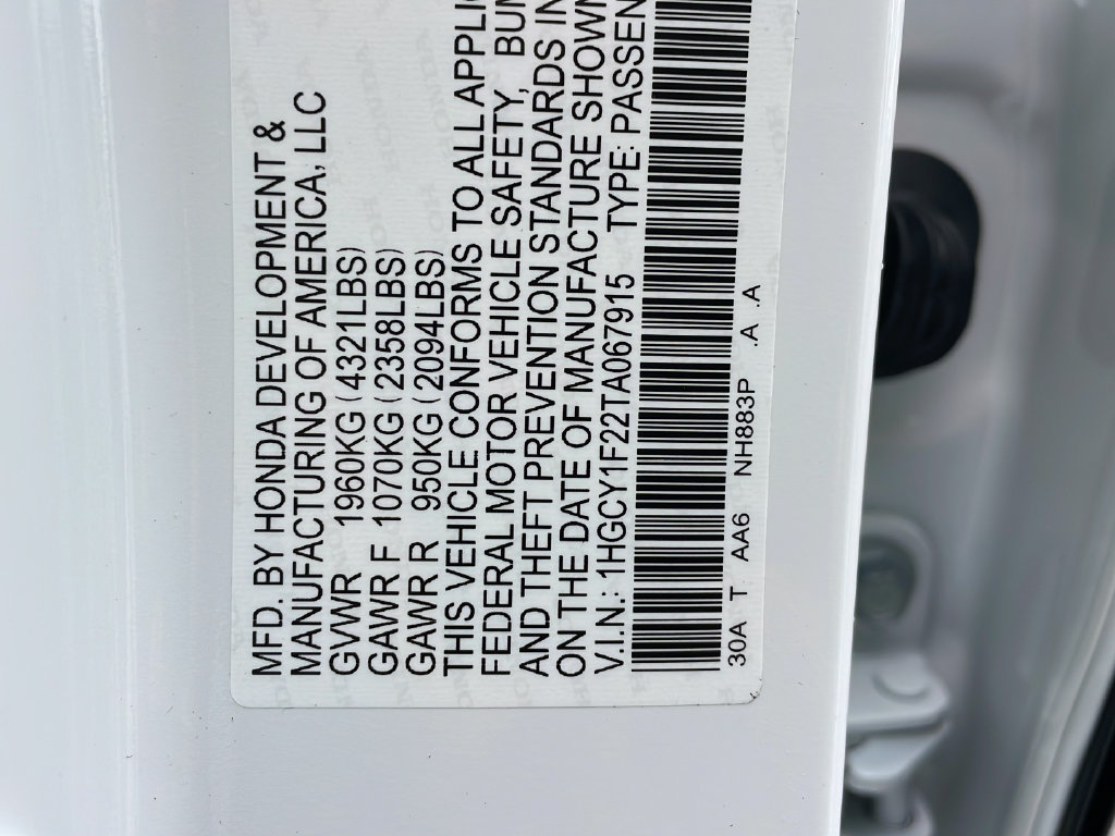 New 2026 Honda Accord LX image 36