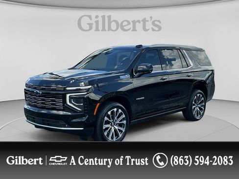 Certified 2025 Chevrolet Tahoe High Country AWD/4WD image 1