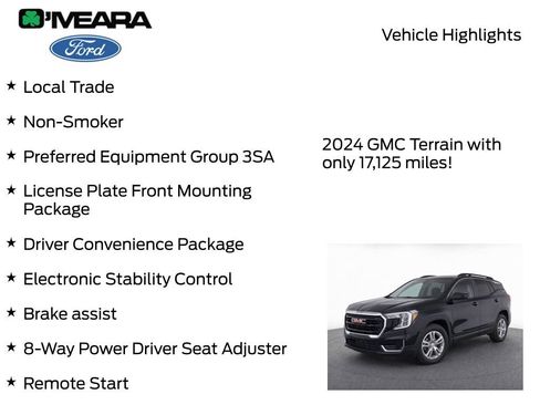 Used 2024 GMC Terrain SLE w/ Driver Convenience Package FWD image 7