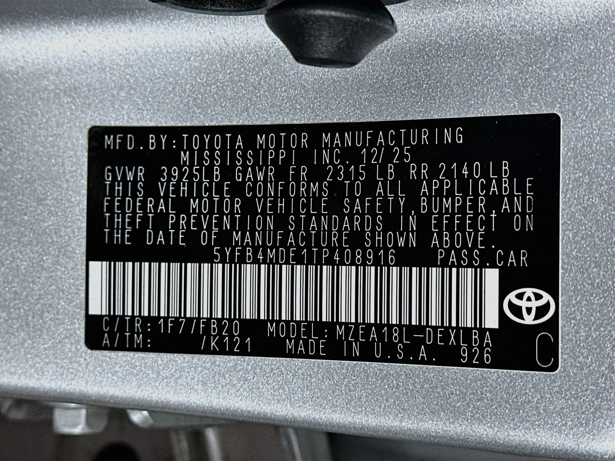 Used 2026 Toyota Corolla LE FWD image 12