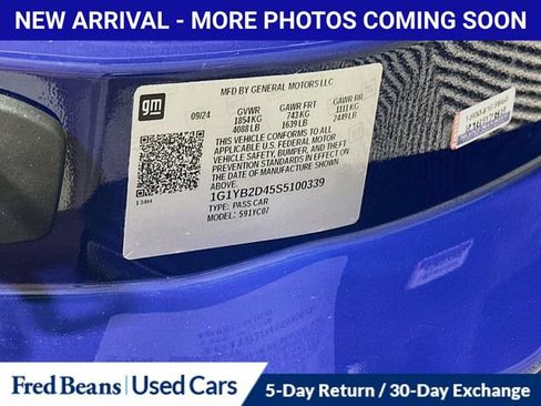 Used 2025 Chevrolet Corvette Stingray Preferred Cpe w/ Z51 Performance Package RWD image 35