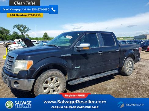 Used 2013 Ford F150 Lariat w/ Lariat Chrome Pkg AWD/4WD image 1