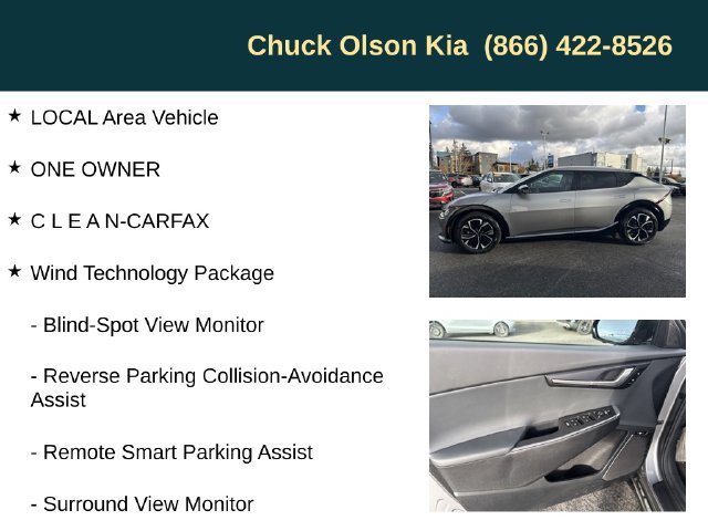 Certified 2024 Kia EV6 Wind w/ Wind Technology Package AWD/4WD image 5