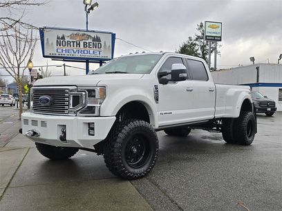 Used 2020 Ford F450 Platinum w/ Camper Package