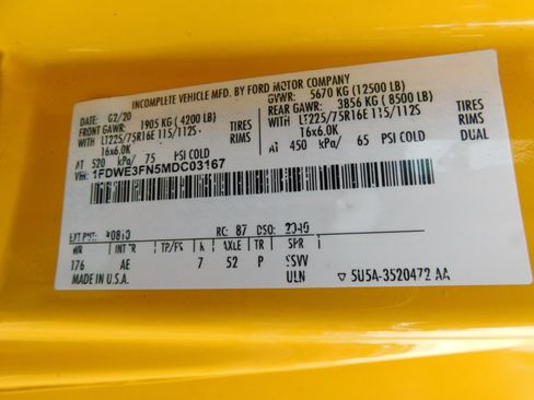 Used 2021 Ford E-350 and Econoline 350 Super Duty image 11