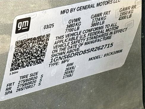 Used 2025 Chevrolet Suburban Z71 AWD/4WD image 34