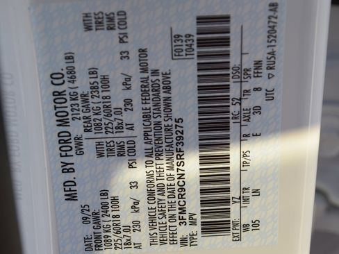 New 2025 Ford Bronco Sport Outer Banks image 26