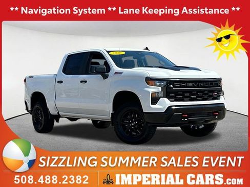Used 2025 Chevrolet Silverado 1500 Custom Trail Boss AWD/4WD image 1