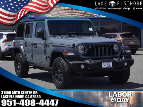 Used 2026 Jeep Wrangler Unlimited Sport AWD/4WD image 1