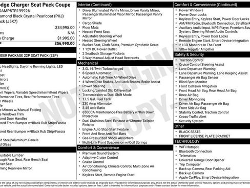 New 2026 Dodge Charger Scat Pack AWD/4WD image 21