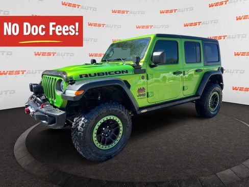 Used 2019 Jeep Wrangler Unlimited Rubicon AWD/4WD image 1