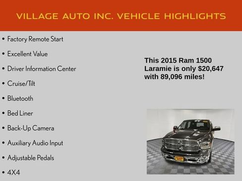 Used 2015 RAM 1500 Laramie image 21
