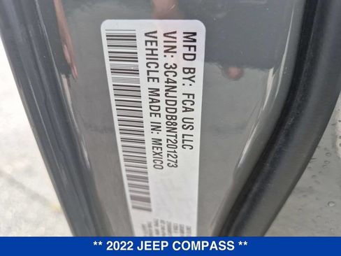 Used 2022 Jeep Compass Trailhawk w/ Trailhawk Elite Group AWD/4WD image 35