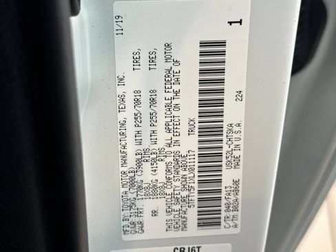 Certified 2020 Toyota Tundra SR RWD image 24