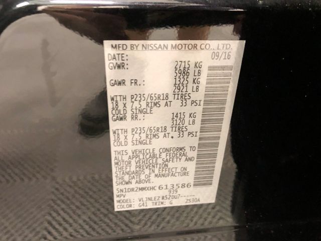 Used 2017 Nissan Pathfinder SV AWD/4WD image 30