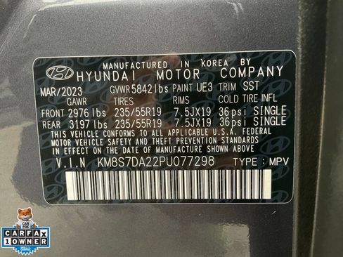 Used 2023 Hyundai Santa Fe Limited AWD/4WD image 22