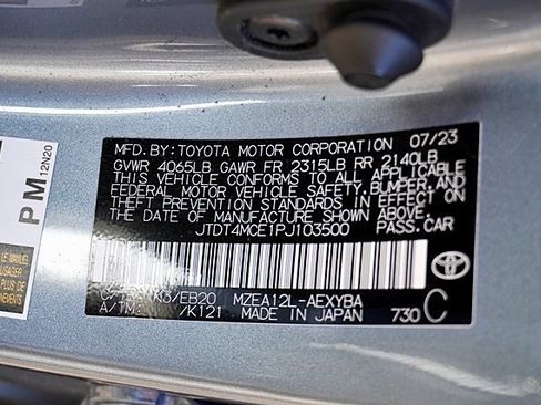 Used 2023 Toyota Corolla XSE w/ Carpet Mat Package (TMS) image 33