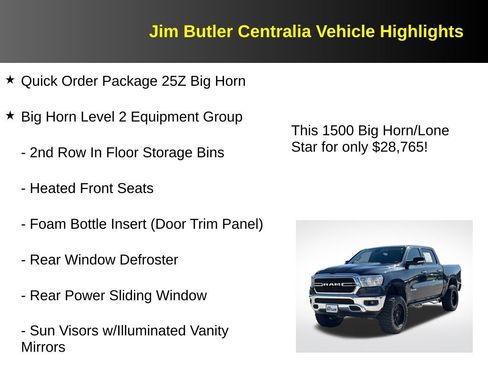 Used 2020 RAM 1500 Big Horn AWD/4WD image 5