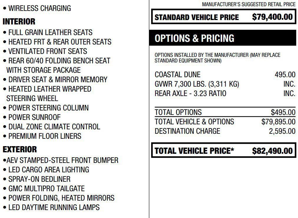 Used 2026 GMC Sierra 1500 AT4X AWD/4WD image 2