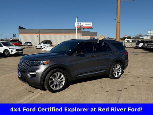 Certified 2022 Ford Explorer Platinum w/ Equipment Group 601A image 1