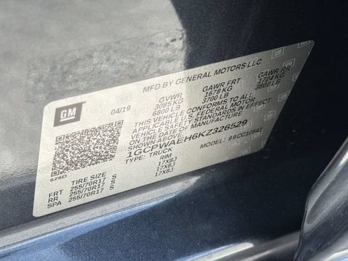 Used 2019 Chevrolet Silverado 1500 W/T w/ Trailering Package RWD image 27