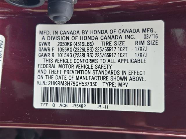 Used 2016 Honda CR-V EX-L image 24