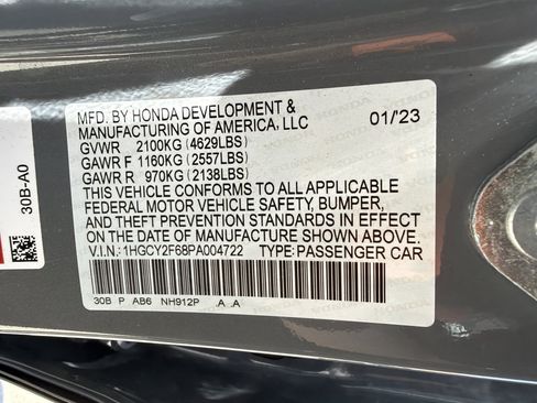 Used 2023 Honda Accord EX-L image 42