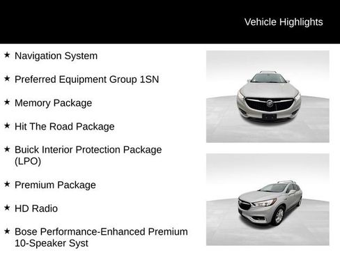 Certified 2018 Buick Enclave Premium w/ LPO, Hit The Road Package AWD/4WD image 12