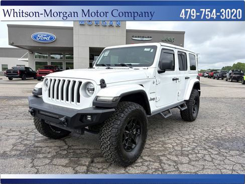 Used 2022 Jeep Wrangler Unlimited Sahara w/ Cold Weather Group AWD/4WD image 1