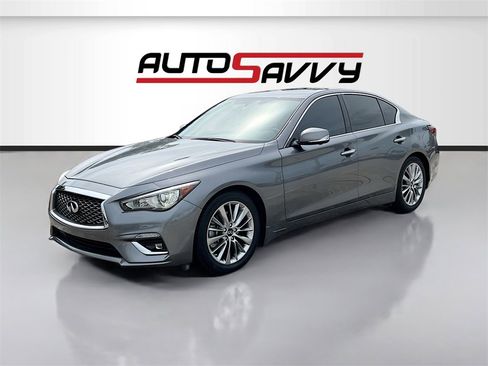 Used 2022 INFINITI Q50 Luxe w/ Cargo Package image 3