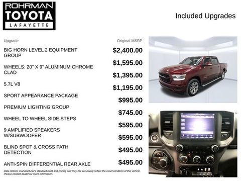 Used 2019 RAM 1500 Big Horn AWD/4WD image 4