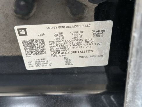 Used 2019 Chevrolet Tahoe Premier w/ Premier Plus Edition image 38