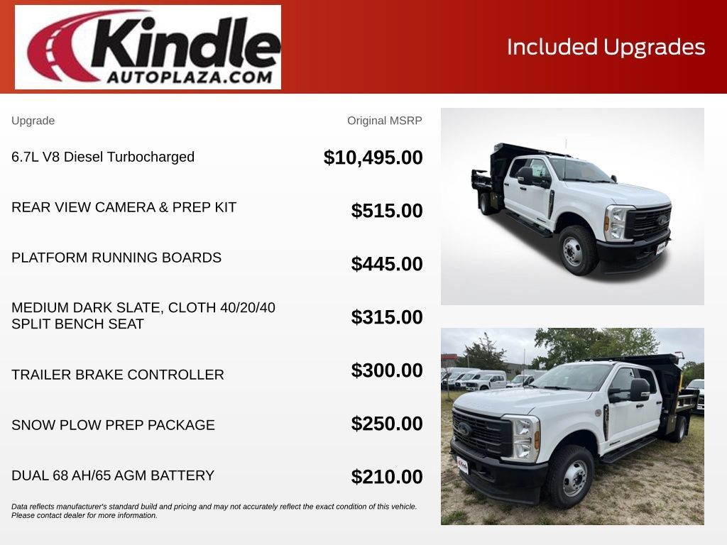 New 2025 Ford F350 XL w/ Snow Plow Prep Package AWD/4WD image 5