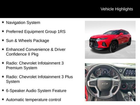 Used 2019 Chevrolet Blazer RS AWD/4WD image 10
