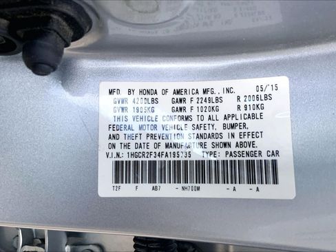 Used 2015 Honda Accord LX image 33