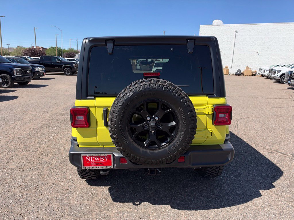 Used 2023 Jeep Wrangler Unlimited Sahara w/ LED Lighting Group AWD/4WD image 6