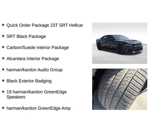 Used 2022 Dodge Charger SRT Hellcat w/ Harman/Kardon Audio Group RWD image 31
