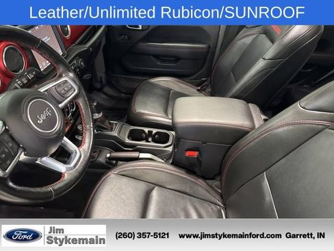Used 2021 Jeep Wrangler Unlimited Rubicon w/ Uconnect 4C Nav & Sound Group AWD/4WD image 45