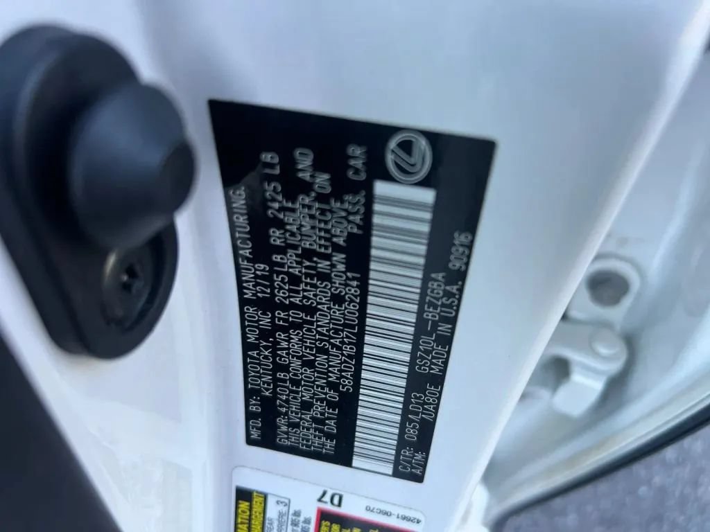 Used 2020 Lexus ES 350 w/ Premium Package FWD image 29