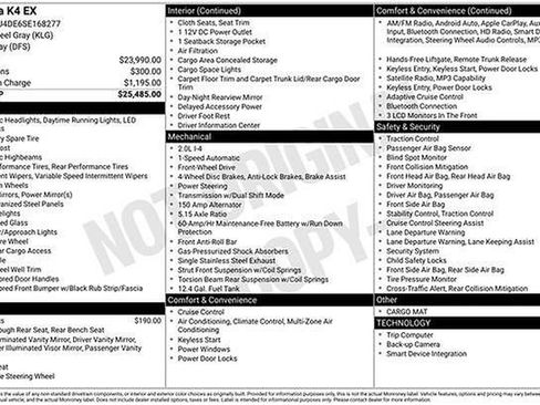 New 2025 Kia K4 EX image 21