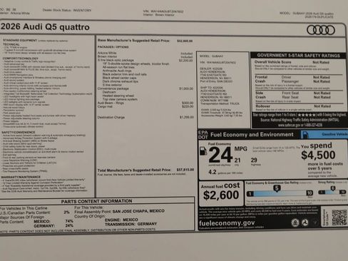 New 2026 Audi Q5 2.0T AWD/4WD image 37