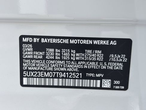 Used 2026 BMW X7 xDrive40i w/ Executive Package AWD/4WD image 9
