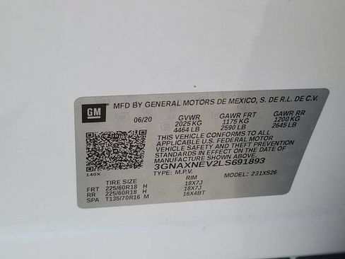 Used 2020 Chevrolet Equinox Premier FWD image 32