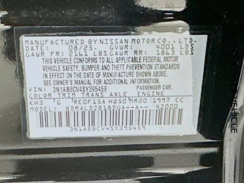 Certified 2025 Nissan Sentra SV FWD image 30