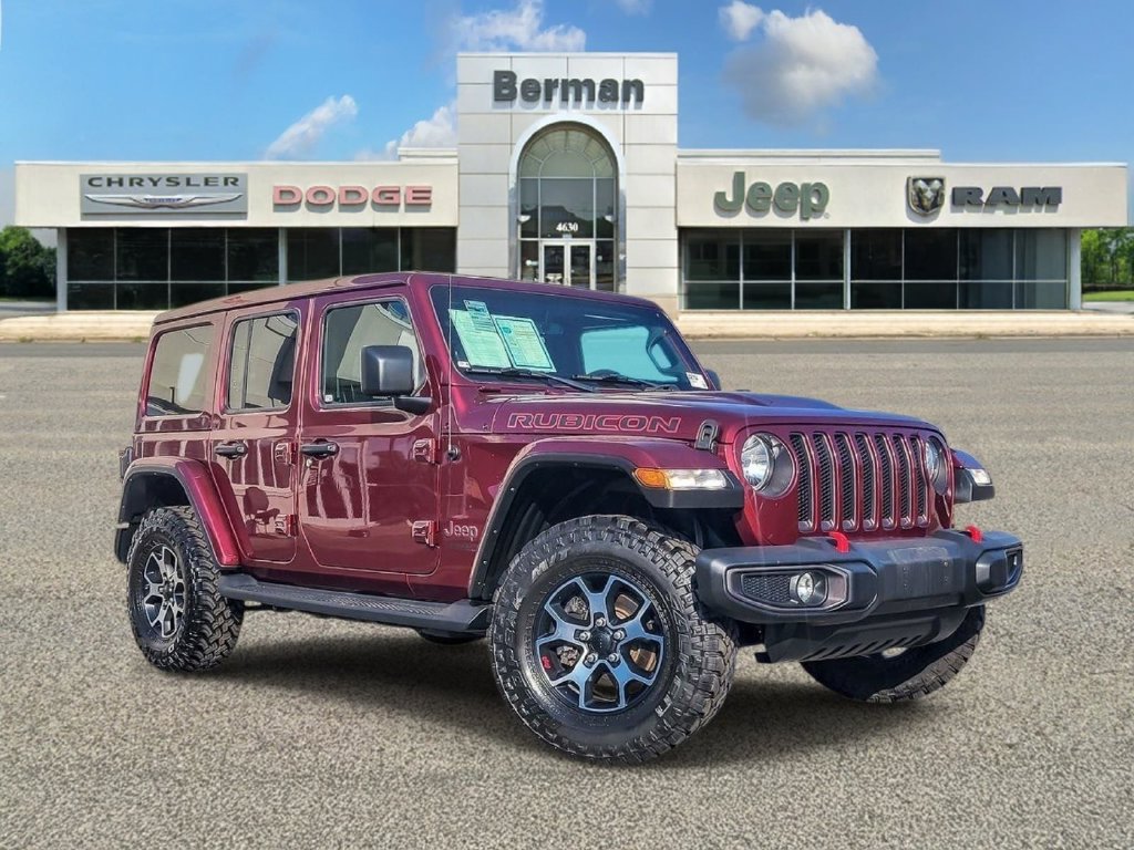 Certified 2021 Jeep Wrangler Unlimited Rubicon AWD/4WD image 1