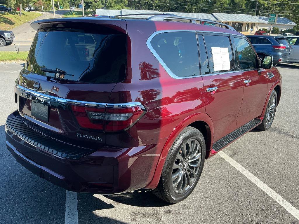Used 2023 Nissan Armada Platinum w/ Captain's Chairs Package RWD image 6