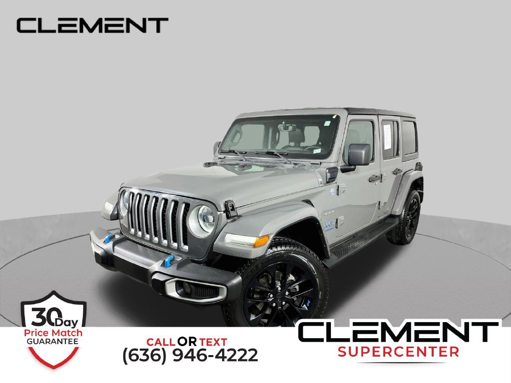Used 2023 Jeep Wrangler Unlimited Sahara w/ Cold Weather Group AWD/4WD 360° Tour