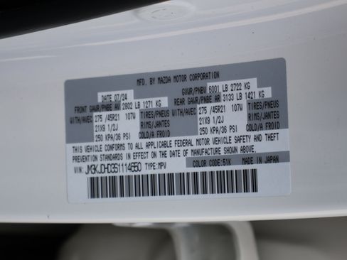 Used 2025 MAZDA CX-70 3.3 Turbo w/ Premium Package image 44